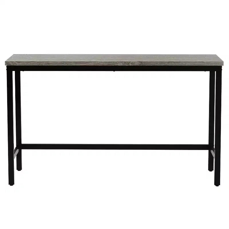Whisen ensemble table de salle à manger hauteur comptoir 4 pièces style farmhouse avec 3 tabourets