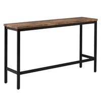 Whisen ensemble table de salle à manger hauteur comptoir 4 pièces style farmhouse avec 3 tabourets