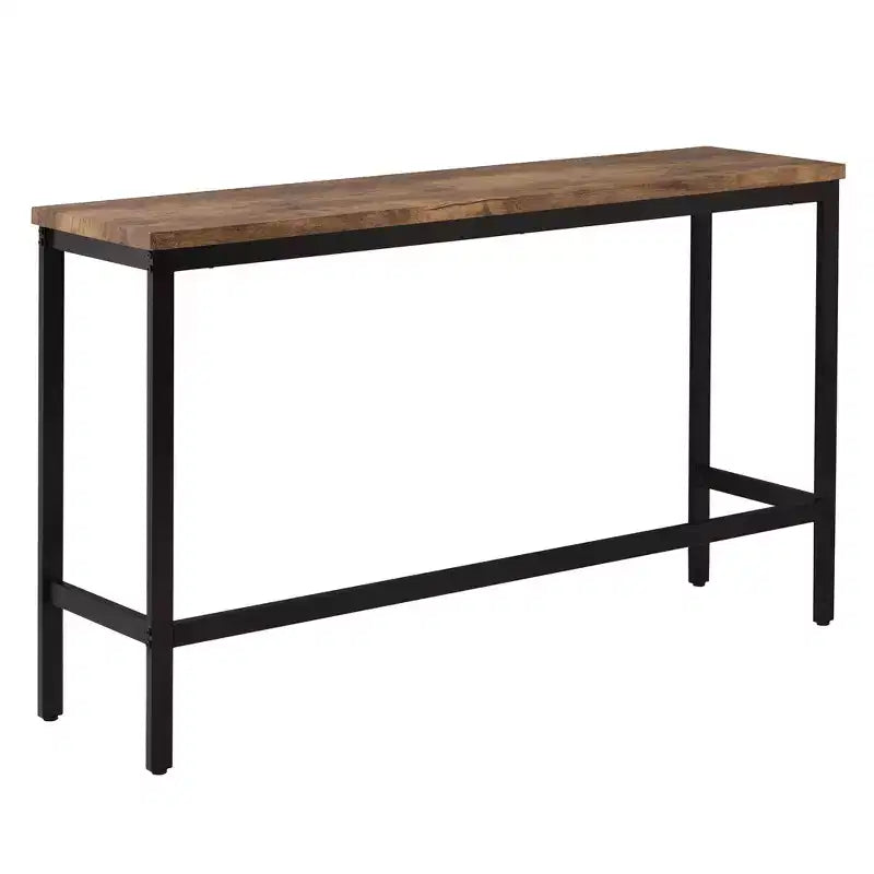Whisen ensemble table de salle à manger hauteur comptoir 4 pièces style farmhouse avec 3 tabourets