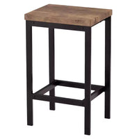 Whisen ensemble table de salle à manger hauteur comptoir 4 pièces style farmhouse avec 3 tabourets
