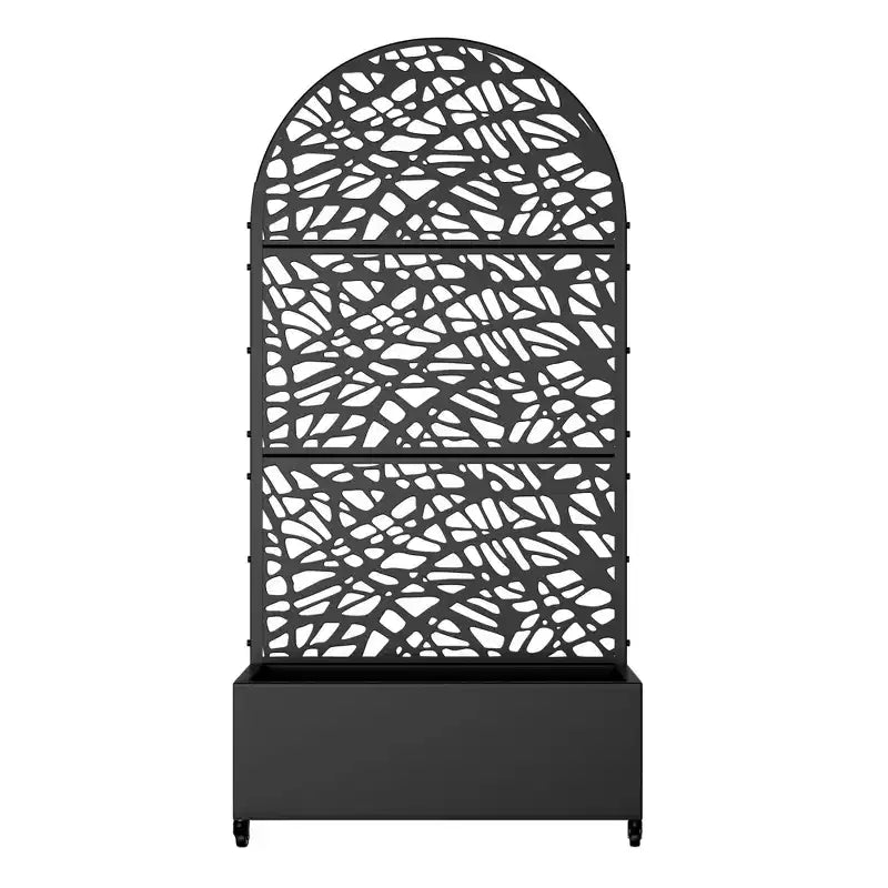 PexFix 72x35 Fer Noir Arche Jardinière Treillis Cadre Grimpant Filet