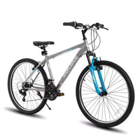 Vélo tout terrain BAMCBASE Agave, VTT homme femme 21 vitesses, cadre en acier à haute résistance, frein V, vélo semi-rigide pour adultes