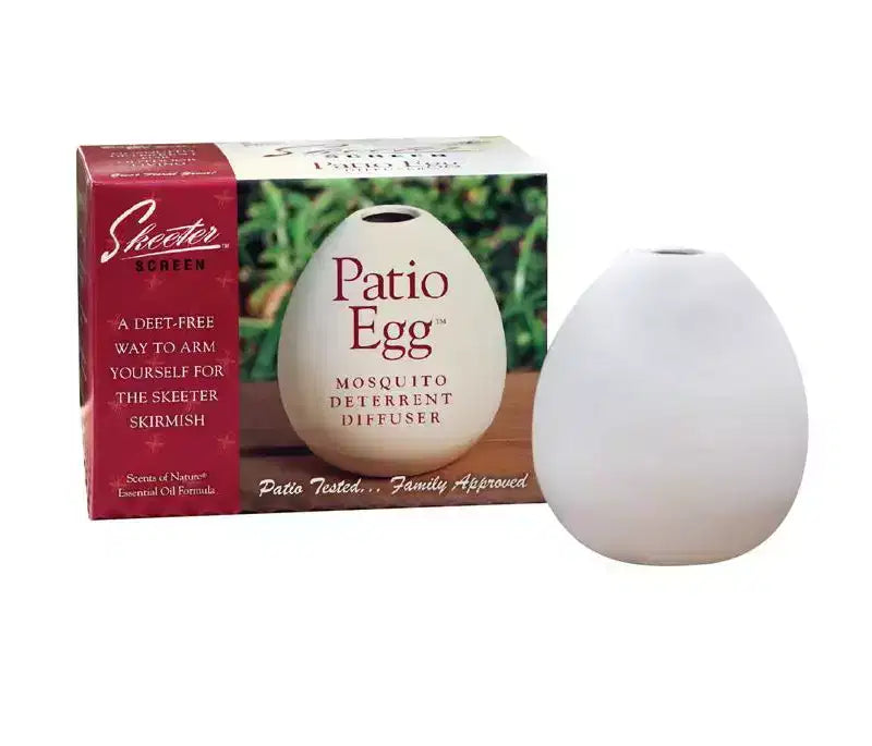 Skeeter Screen Patio Egg Diffuseur anti-insectes contre les moustiques 4 oz (lot de 6)