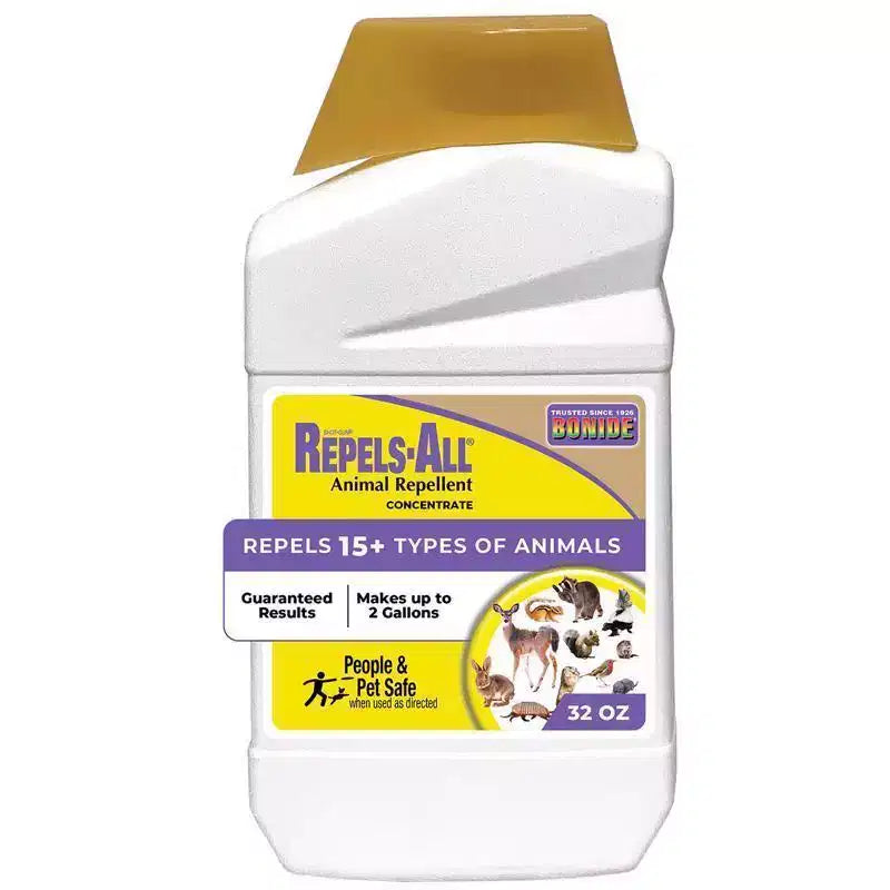 Bonide Repels-All Concentré répulsif animal pour la plupart des types d'animaux 32 oz