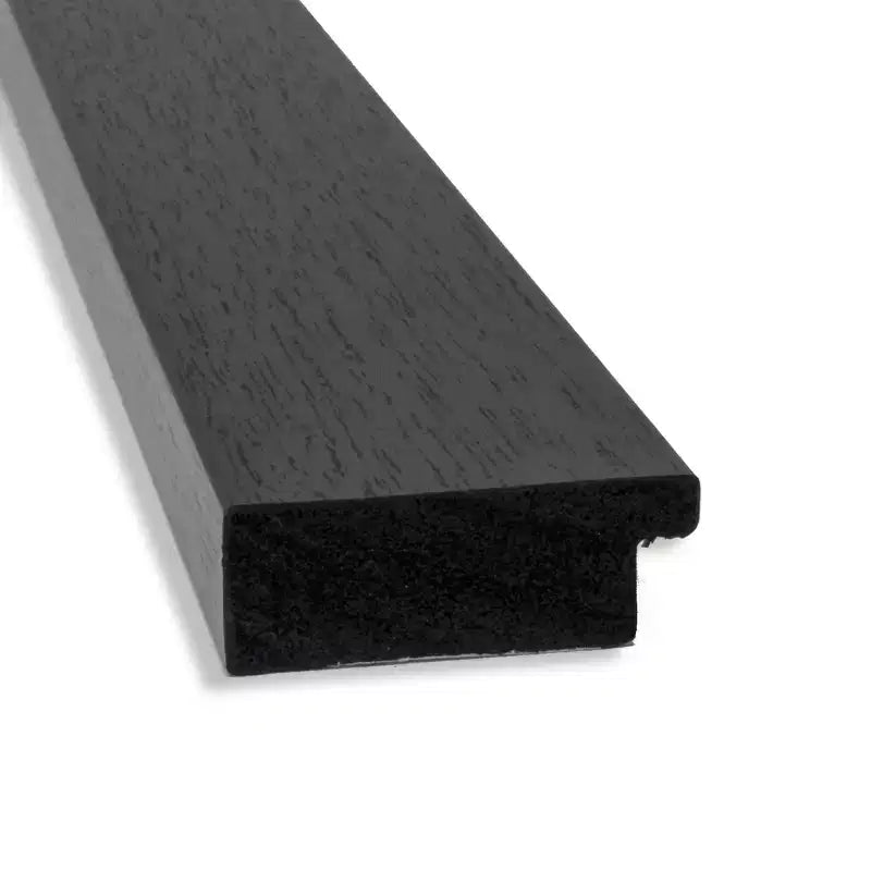 Amanti Art kit de cadre de bordure de miroir de relooking de salle de bain - cadre entièrement assemblé autocollant - miroir NON inclus - garniture Espresso Furniture