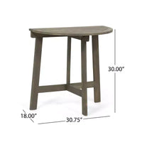 GDFStudio Pavillon extérieur 3 pièces en bois d'acacia pliable pour bistrot