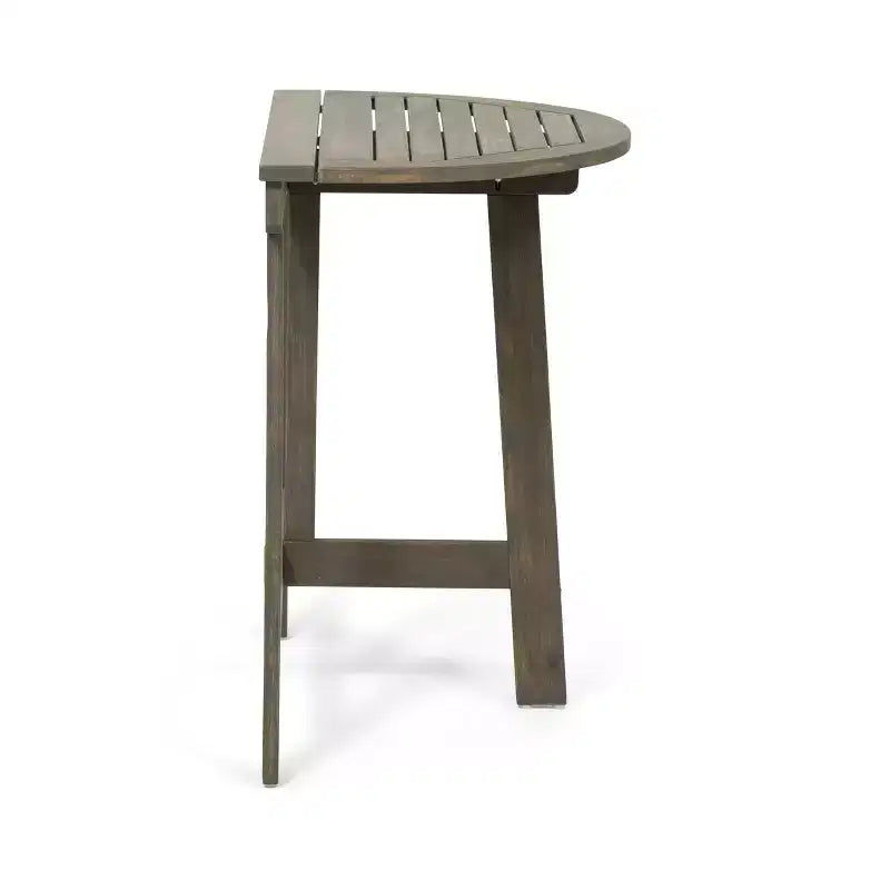 GDFStudio Pavillon extérieur 3 pièces en bois d'acacia pliable pour bistrot