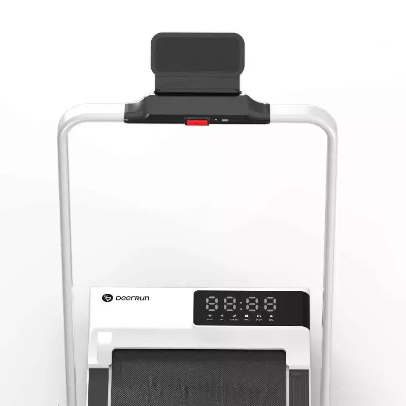 DeerRun A6 Plus Tapis de Course Pliable Mince 2-en-1 2026 avec Inclinaison de 5 %, Bluetooth et Télécommande, 136 kg