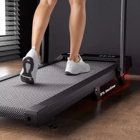 DeerRun A6 Plus Tapis de Course Pliable Mince 2-en-1 2026 avec Inclinaison de 5 %, Bluetooth et Télécommande, 136 kg