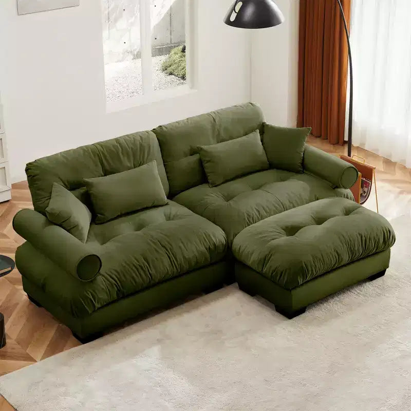 Christopher Knight Home Alger 93 Canapé d'angle en velours
