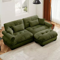 Christopher Knight Home Alger 93 Canapé d'angle en velours