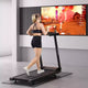 Tapis de course pliable DeerRun A1 Pro+ avec inclinaison de 6 %, machine de course Bluetooth pour la marche et la course