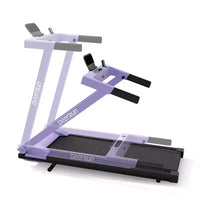 Tapis de course pliable 3 en 1 DeerRun A1 Pro+ conçu pour la maison, avec inclinaison de 6 %