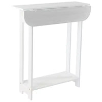 Table console en bois The Lakeside Collection avec rabat – H 76 cm –