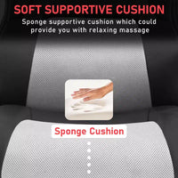 BestMassage Chaise de jeu Chaise de bureau avec soutien lombaire Hauteur réglable Cuir PU Chaise de direction pour femmes, hommes et adultes