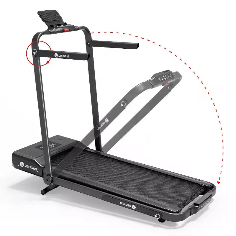Tapis de course pliable intelligent DeerRun A5 Édition Limitée Toile d'araignée violette | Le cadeau parfait pour la santé de la famille
