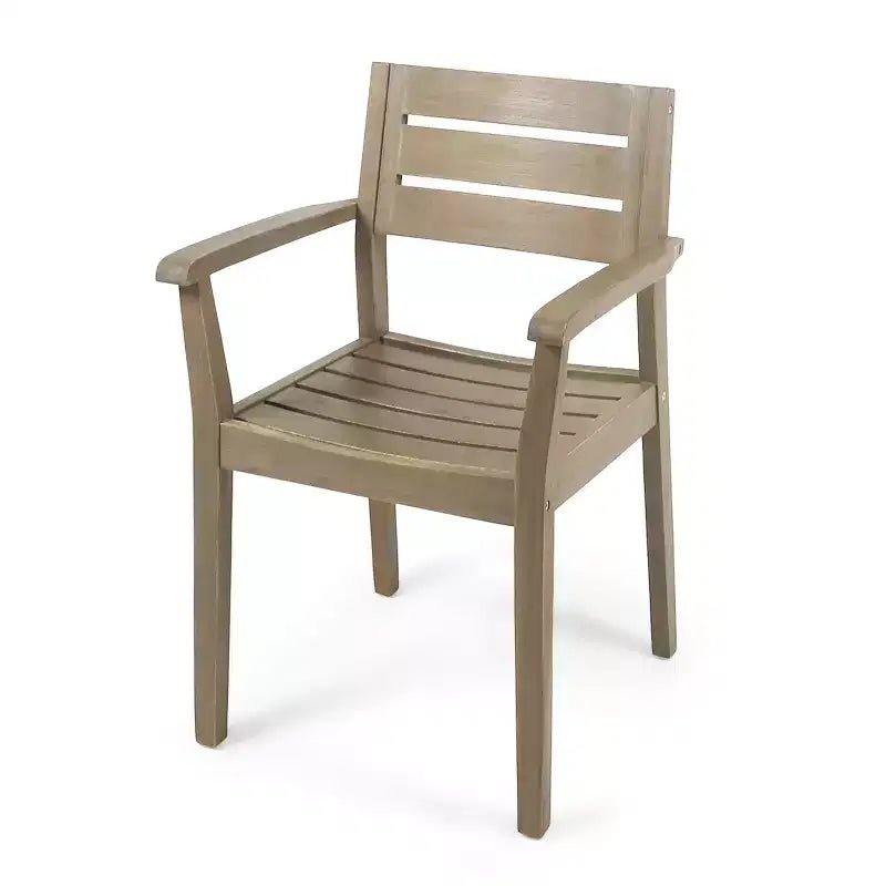 Christopher Knight Home Stamford Ensemble bistro d'extérieur 3 pièces en bois d'acacia