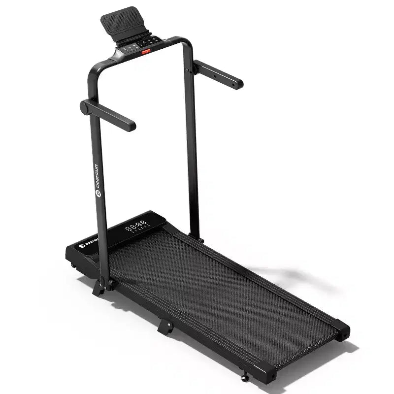 DeerRun A6 Plus 2026 Nouveau Tapis de course pliable 2-en-1 avec inclinaison de 5 %, Bluetooth et télécommande