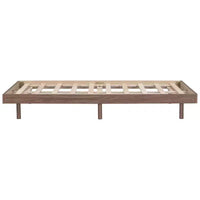 Cadre de lit plateforme flottant Whisen au design moderne