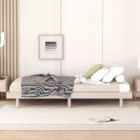 Cadre de lit plateforme flottant Whisen au design moderne