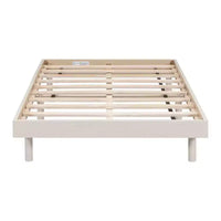 Cadre de lit plateforme flottant Whisen au design moderne