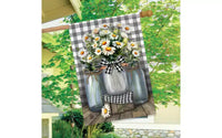 Briarwood Lane Drapeau de maison de printemps 40x28 pour extérieur, jarres de style ferme