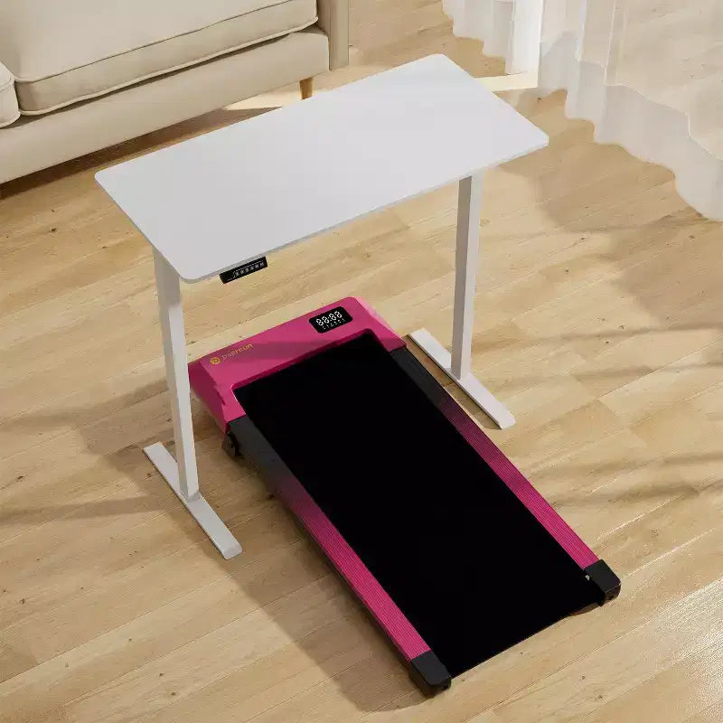 Tapis de marche sous bureau DeerRun Q2 Limited 7% d'inclinaison, tapis de course compact sous le bureau pour la maison et le bureau
