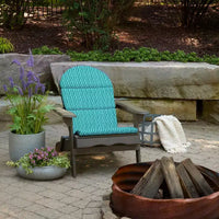 ARDEN Coussin Adirondack en mousse pour extérieur, lot de 2, 21,5 x 19, hydrofuge, resistant à la decoloration, coussin en mousse pour chaises Adirondack 21,5 x 19
