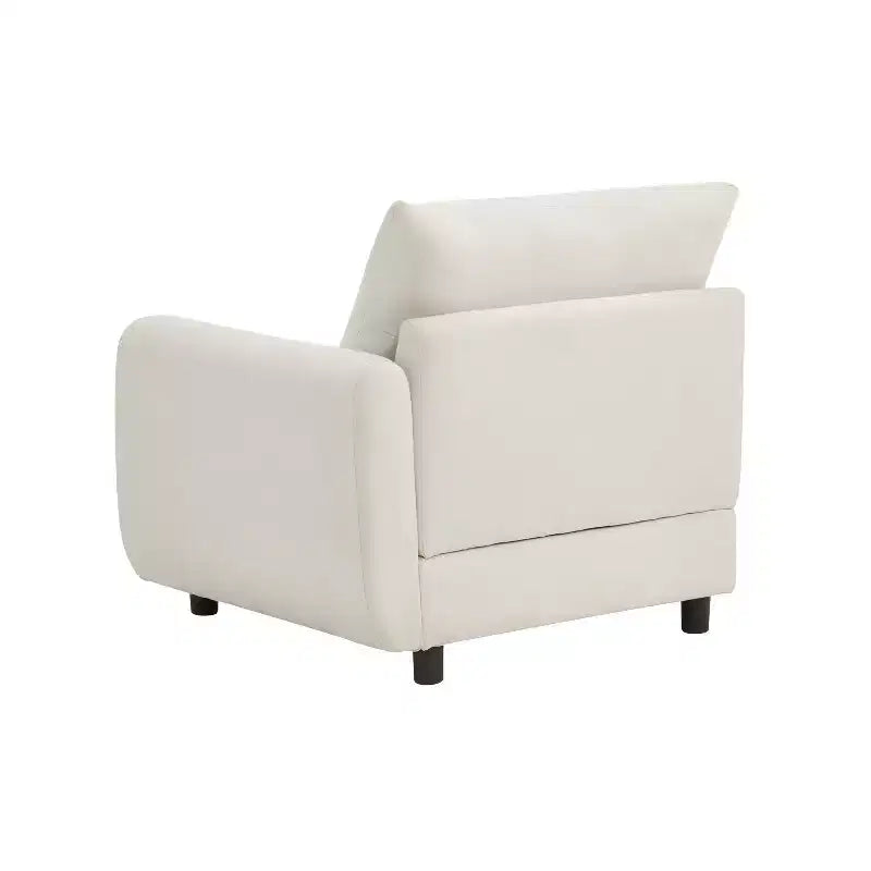 Christopher Knight Home Acker 99.5 canapé sectionnel rembourré moderne 3 places, blanc