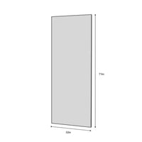 Miroir mural/à poser : haute définition, incassable - idéal pour chambre, salon, couloir
