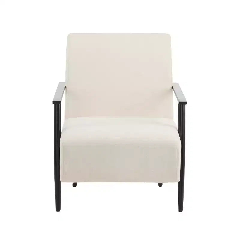 Christopher Knight Home Arnold fauteuil club moderne rembourré en fer (lot de 2)