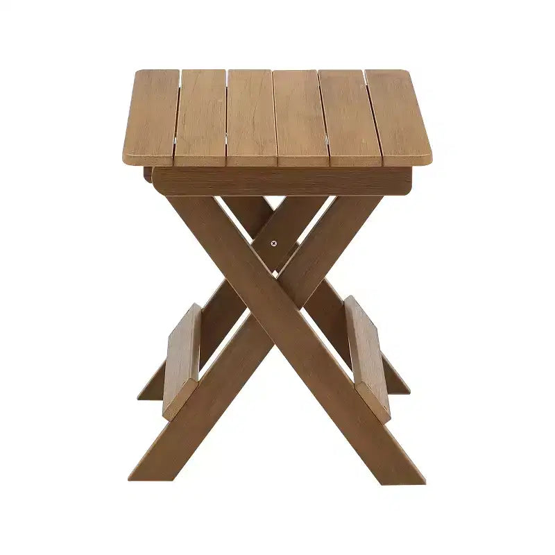 GDFStudio Matt Ensemble bistro pliable 3 pièces en polystyrène haute résistance