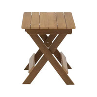 GDFStudio Matt Ensemble bistro pliable 3 pièces en polystyrène haute résistance