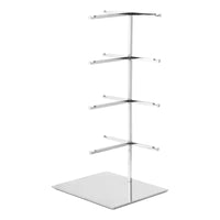 Unique Bargains Stainless Steel Durable Space-Saving Eyewear Display Sunglasses Display Stand