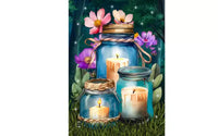 Briarwood Lane Drapeau de jardin de printemps 30x45 cm Pour l'extérieur Soyez une lumière Bocaux pour drapeau de jardin de printemps Drapeaux pour l'extérieur