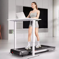 DeerRun Z10 Pro Tapis roulant pliable intelligent 2-en-1 0.6-3.8 MPH inclinaison automatique 12% tapis de marche