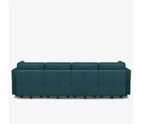 Canapé modulable Belffin Terry avec rangement intégré (6 places + 8 côtés)