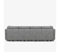 Canapé modulable Belffin Terry avec rangement intégré (6 places + 8 côtés)