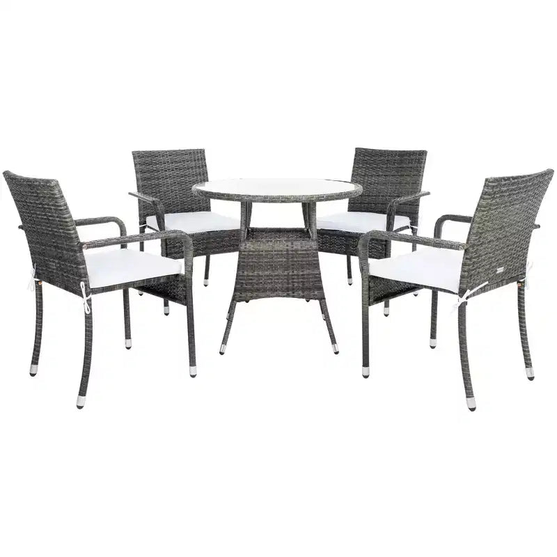 Ensemble de salle à manger 5 pièces Laina - Intérieur/Extérieur - PAT7703 - Safavieh
