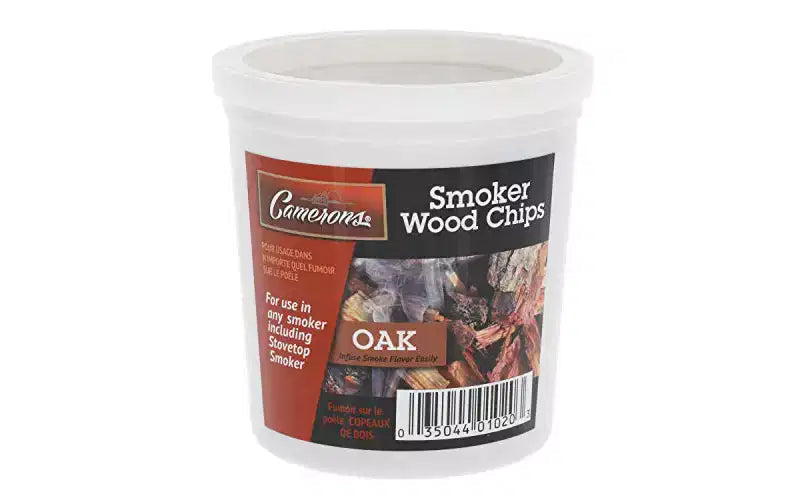 Copeaux de fumage Camerons - (Chêne) Séchés au four, sciure de bois extra-fine 100 % naturelle pour fumoir - Copeaux de barbecue 1 pinte (0,473176 L)