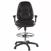 CHAISES DE DESSIN HARWICK EN CUIR PREMIUM AVEC ACCOUDOIRS