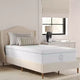 Matelas Martha Stewart SleepComplete 12 po en mousse à mémoire de forme à thé vert et gel rafraîchissant à double action, fermeté moyenne, avec plateau matelassé en jacquard recyclé doux et respirant