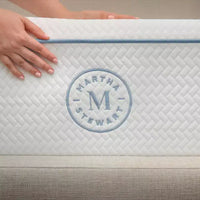 Matelas Martha Stewart SleepComplete 12 po en mousse à mémoire de forme à thé vert et gel rafraîchissant à double action, fermeté moyenne, avec plateau matelassé en jacquard recyclé doux et respirant