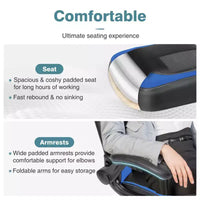 FIRNEWST Confort de jeu supérieur : Chaise ergonomique en cuir PU avec accoudoirs relevables réglables
