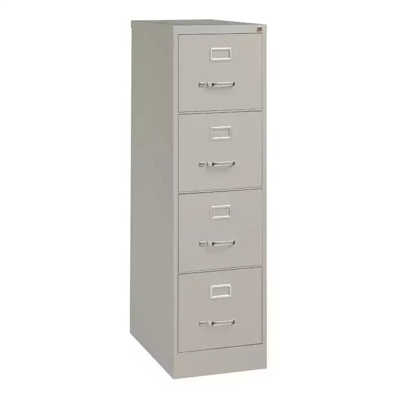 Classeur vertical Alera Economy, 4 tiroirs format Lettre, gris clair, 15 x 25 x 52