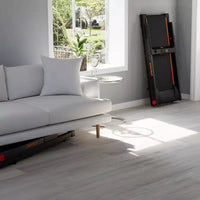 Tapis de course pliable intelligent DeerRun A1 Ultra, inclinaison de 6 %, 0,6-7,5 mph, ceinture de 39,37 x 16,53 pouces