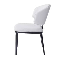 Christopher Knight Home Enoch Chaises de salle à manger modernes rembourrées en similicuir (lot de 2)
