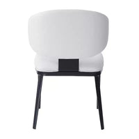 Christopher Knight Home Enoch Chaises de salle à manger modernes rembourrées en similicuir (lot de 2)