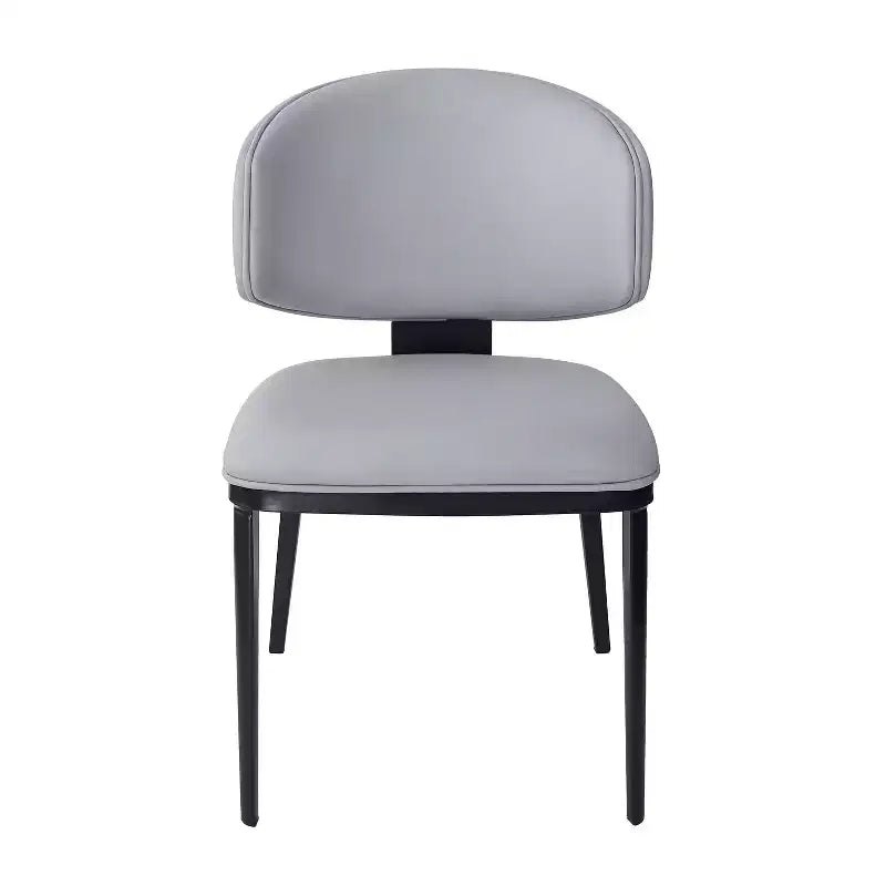 Christopher Knight Home Enoch Chaises de salle à manger modernes rembourrées en similicuir (lot de 2)