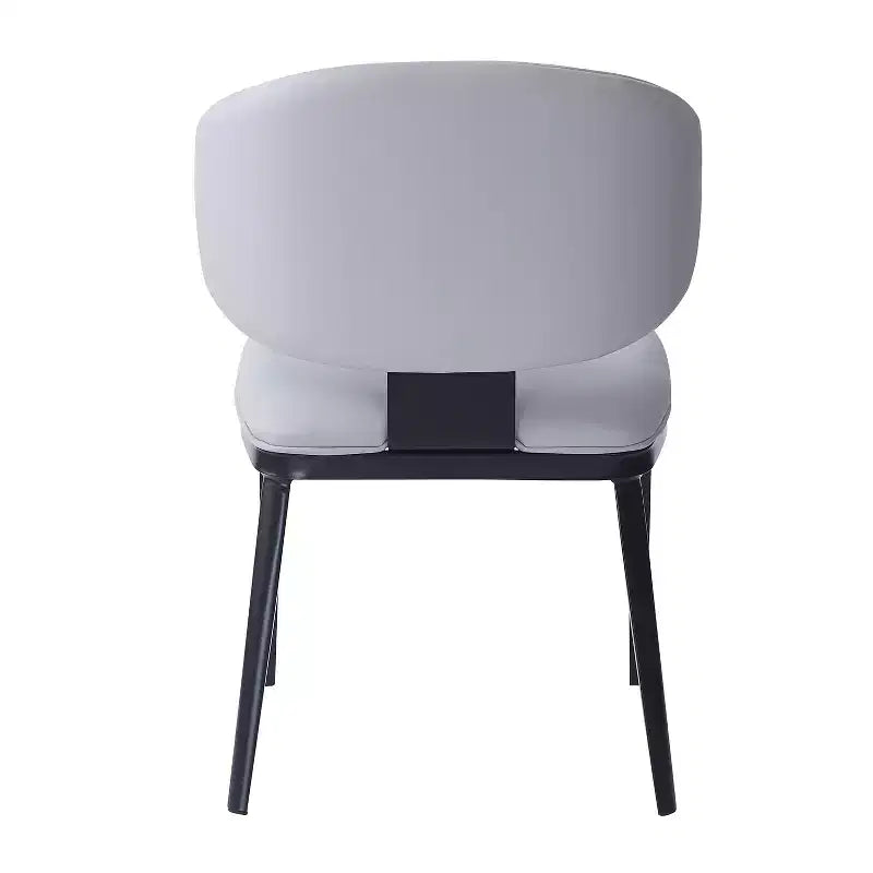 Christopher Knight Home Enoch Chaises de salle à manger modernes rembourrées en similicuir (lot de 2)